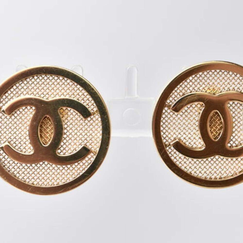 CHANEL Authentic Gold Earrings - Picture 5 of 6